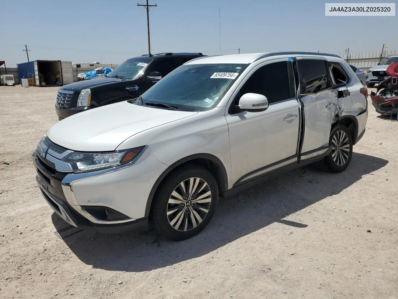 JA4AZ3A30LZ025320 2020 Mitsubishi Outlander Se