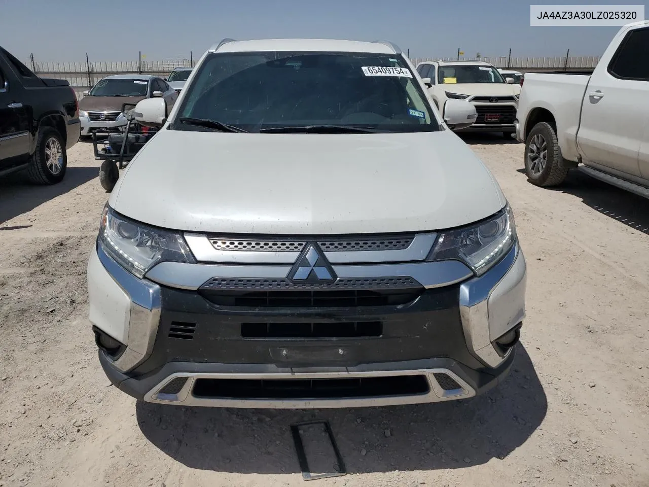 2020 Mitsubishi Outlander Se VIN: JA4AZ3A30LZ025320 Lot: 65409754