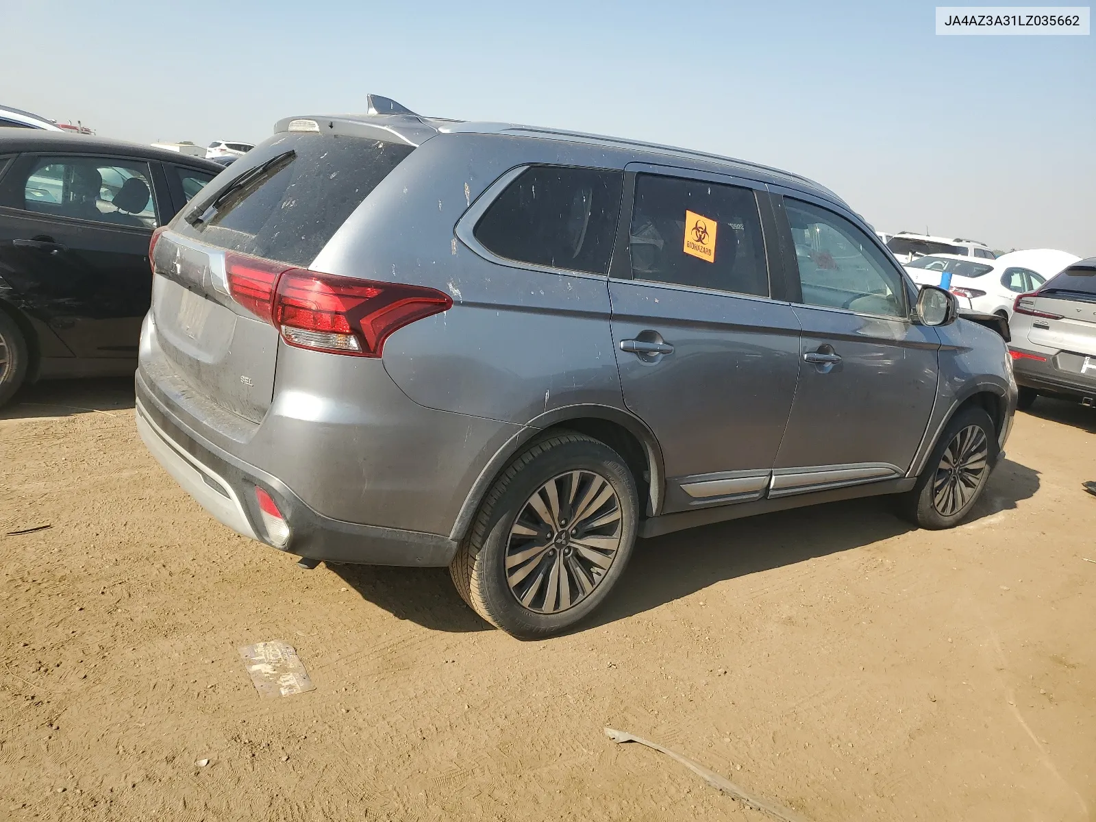 JA4AZ3A31LZ035662 2020 Mitsubishi Outlander Se