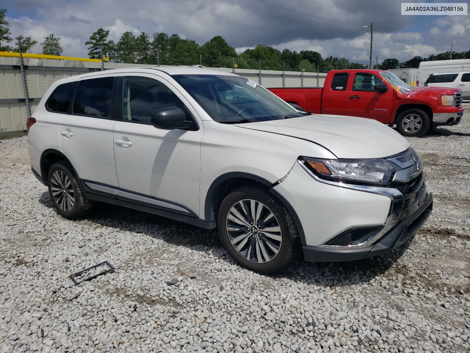 2020 Mitsubishi Outlander Es VIN: JA4AD2A36LZ048156 Lot: 65677504