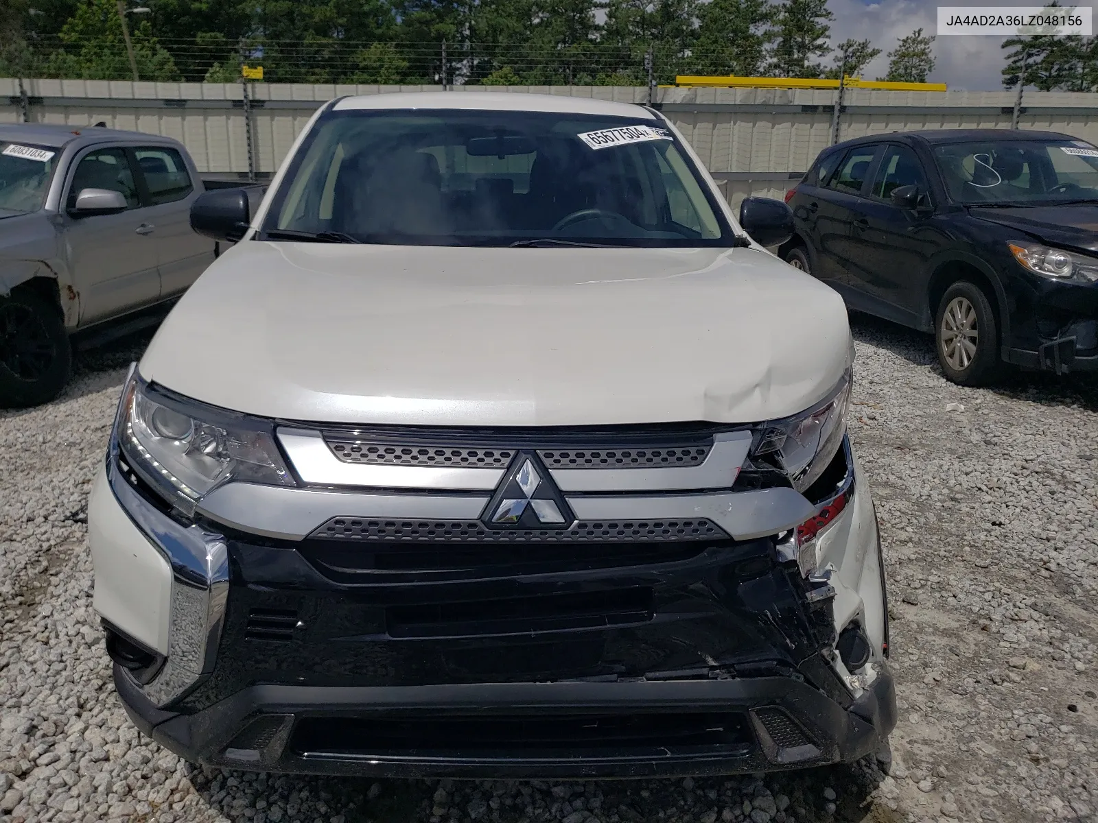 2020 Mitsubishi Outlander Es VIN: JA4AD2A36LZ048156 Lot: 65677504