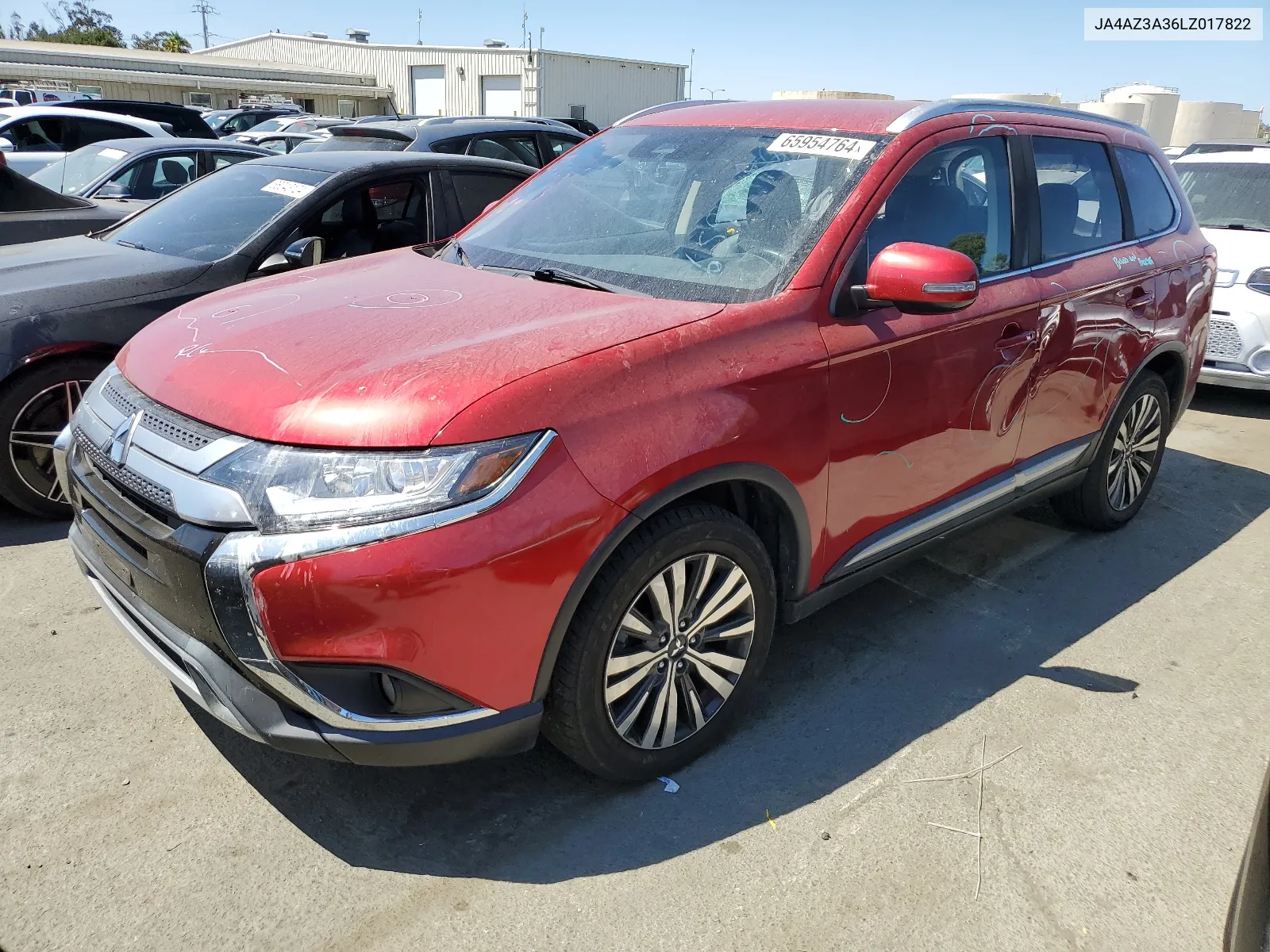 JA4AZ3A36LZ017822 2020 Mitsubishi Outlander Se