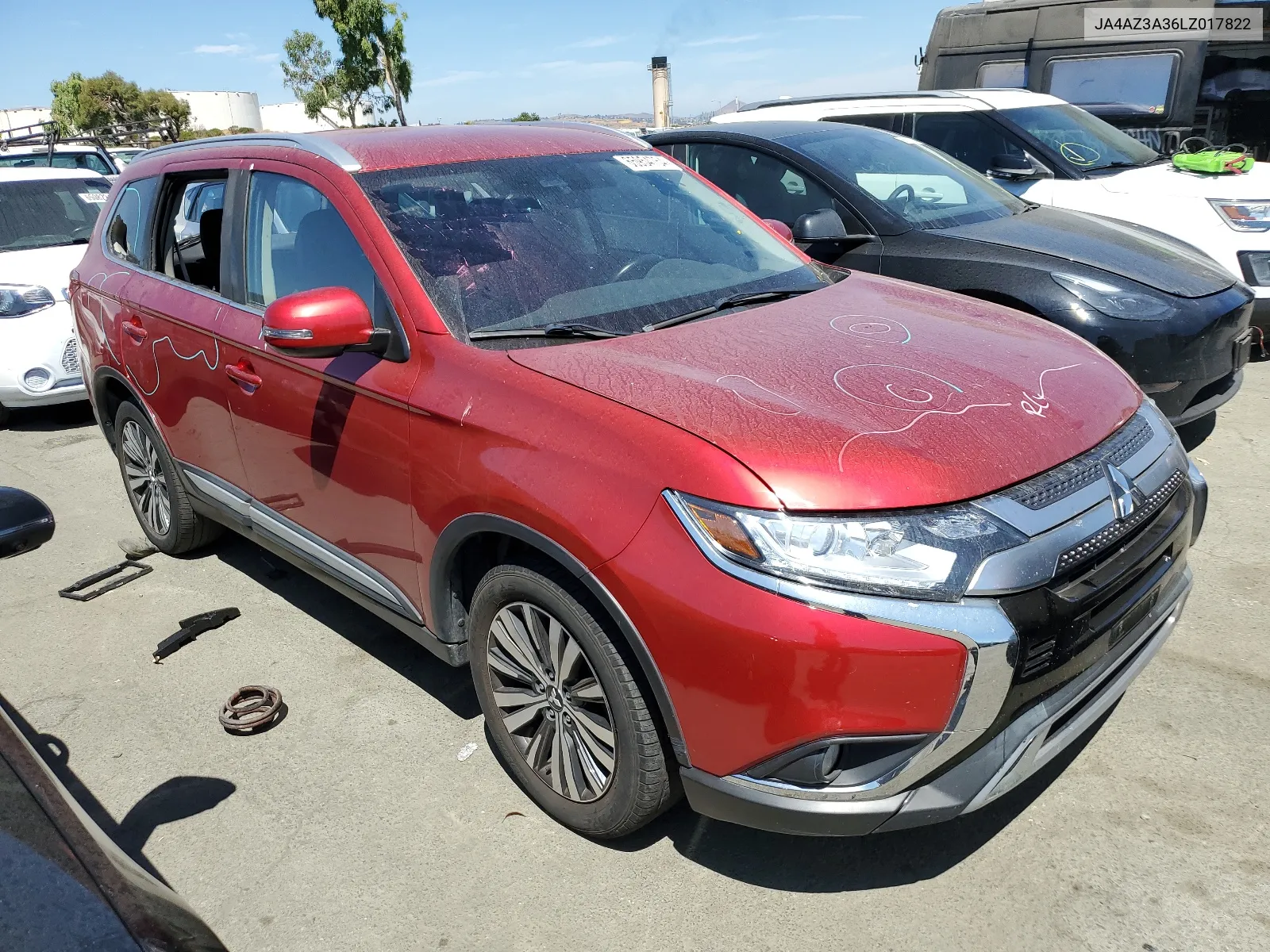 JA4AZ3A36LZ017822 2020 Mitsubishi Outlander Se