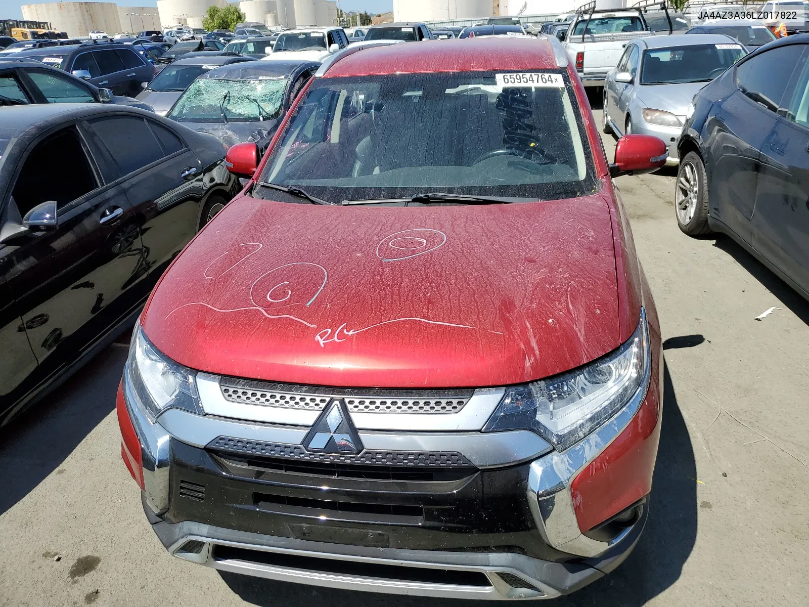 JA4AZ3A36LZ017822 2020 Mitsubishi Outlander Se