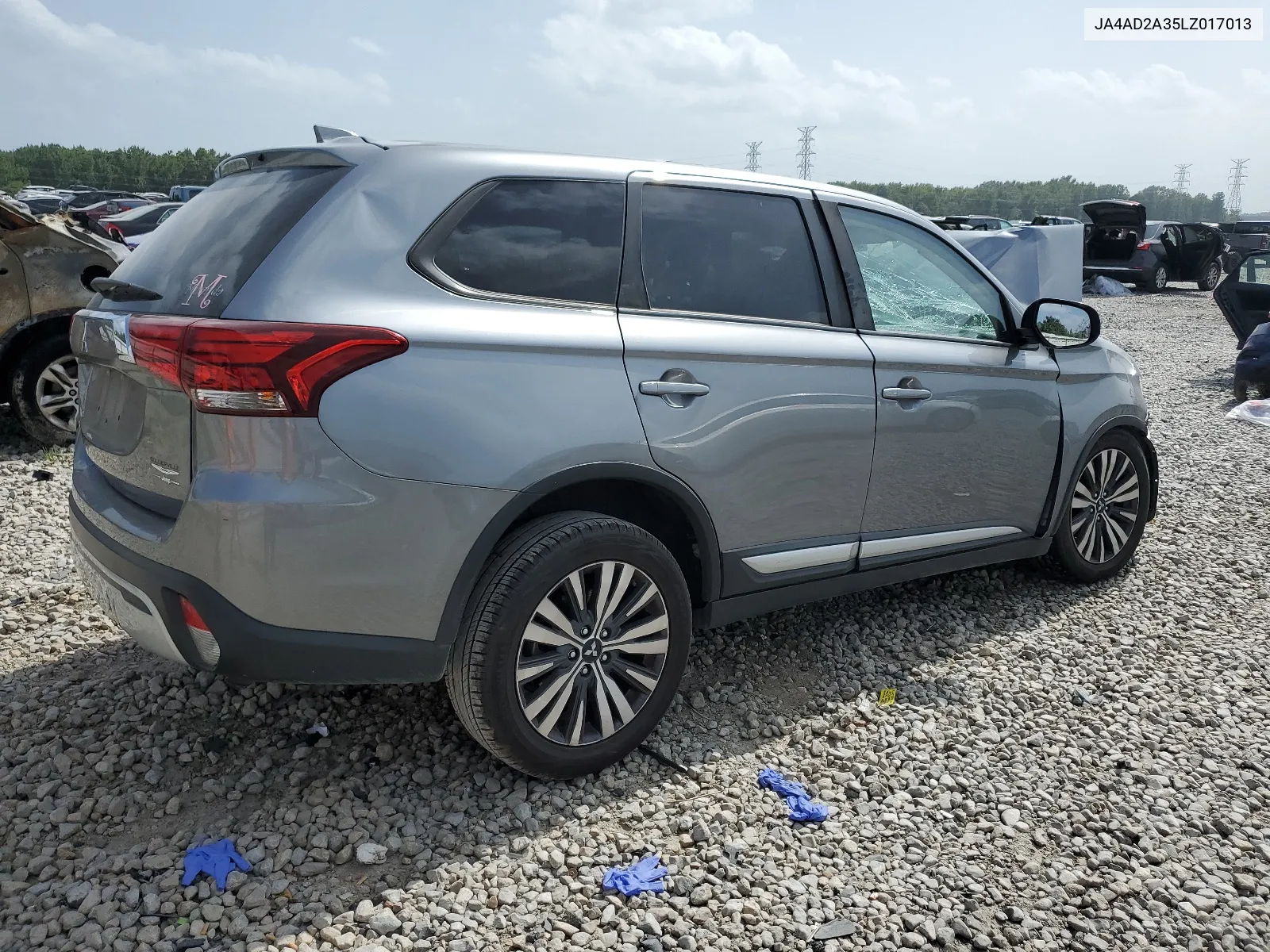 2020 Mitsubishi Outlander Es VIN: JA4AD2A35LZ017013 Lot: 66340724