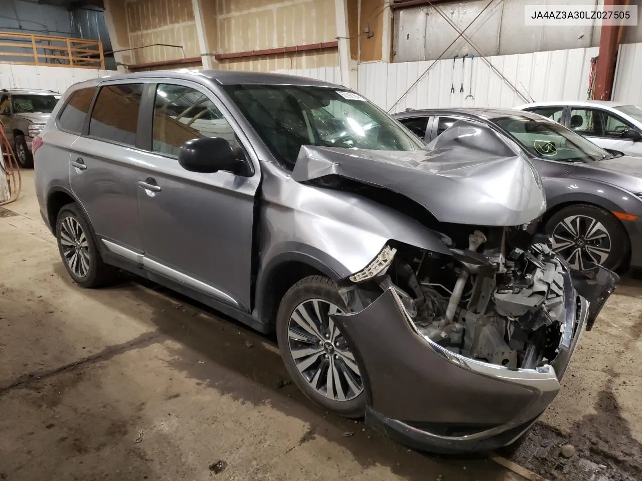 2020 Mitsubishi Outlander Se VIN: JA4AZ3A30LZ027505 Lot: 67391304