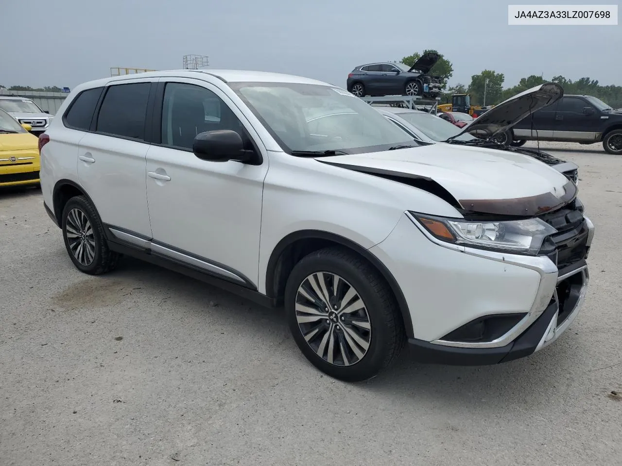 2020 Mitsubishi Outlander Se VIN: JA4AZ3A33LZ007698 Lot: 68083044