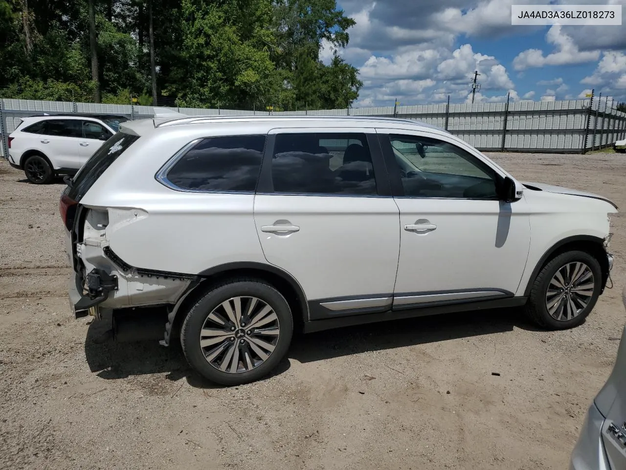 2020 Mitsubishi Outlander Se VIN: JA4AD3A36LZ018273 Lot: 69077814