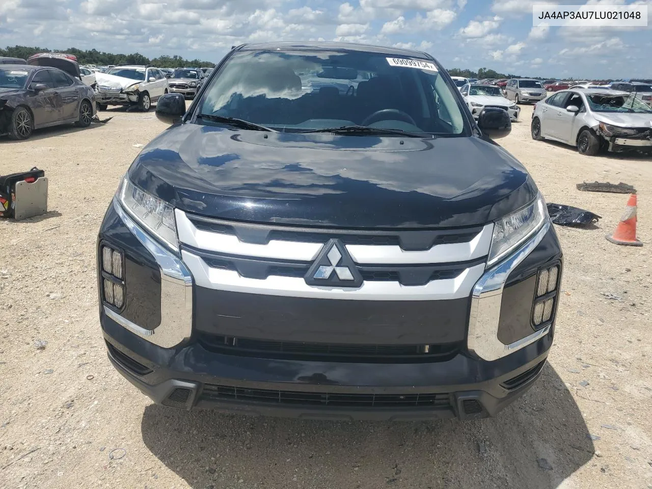 2020 Mitsubishi Outlander Sport Es VIN: JA4AP3AU7LU021048 Lot: 69099754