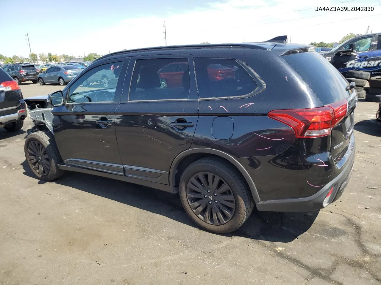 2020 Mitsubishi Outlander Se VIN: JA4AZ3A39LZ042830 Lot: 69466484