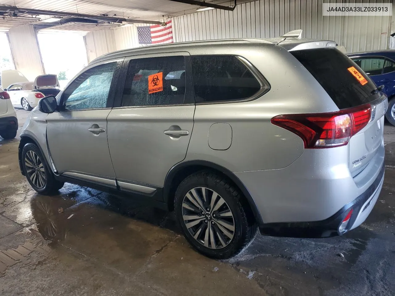 2020 Mitsubishi Outlander Se VIN: JA4AD3A33LZ033913 Lot: 69757084