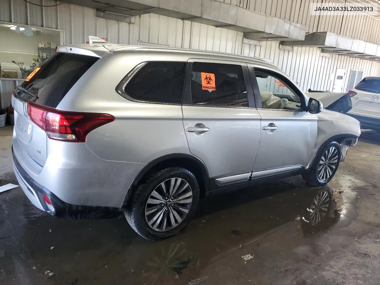 2020 Mitsubishi Outlander Se VIN: JA4AD3A33LZ033913 Lot: 69757084