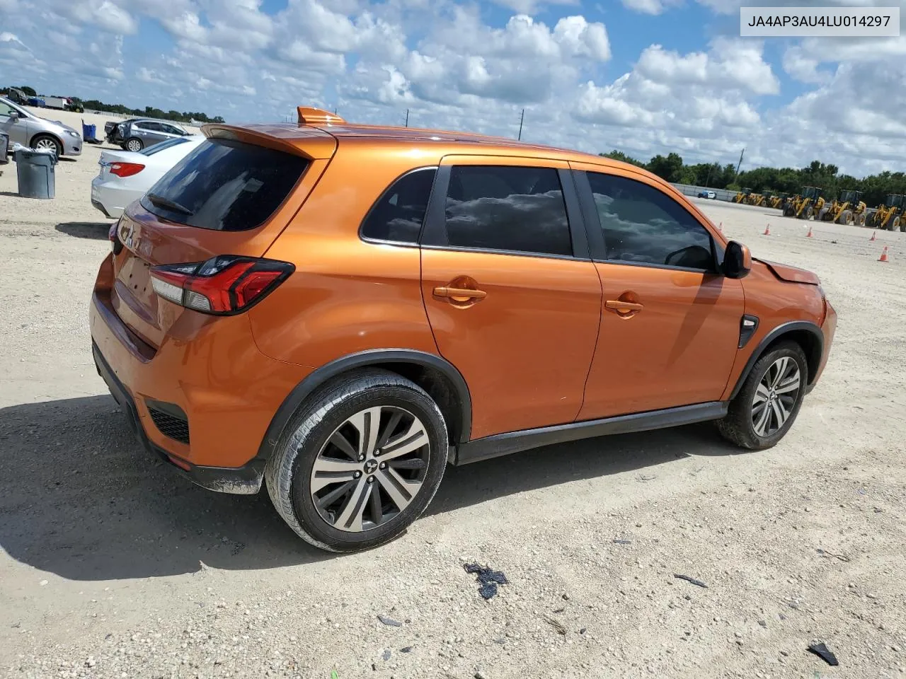 2020 Mitsubishi Outlander Sport Es VIN: JA4AP3AU4LU014297 Lot: 69766934