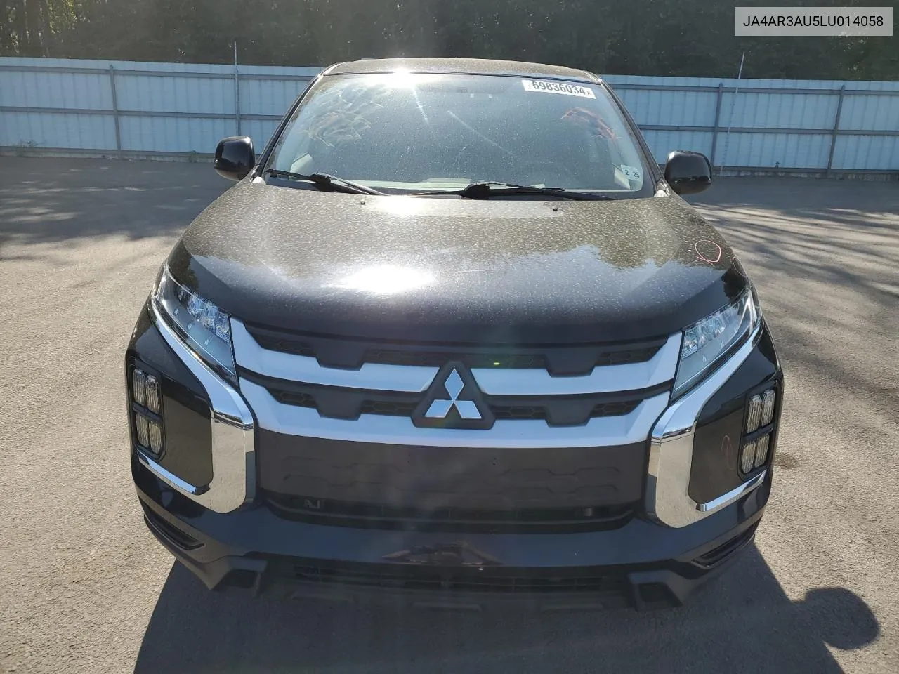 2020 Mitsubishi Outlander Sport Es VIN: JA4AR3AU5LU014058 Lot: 69836034