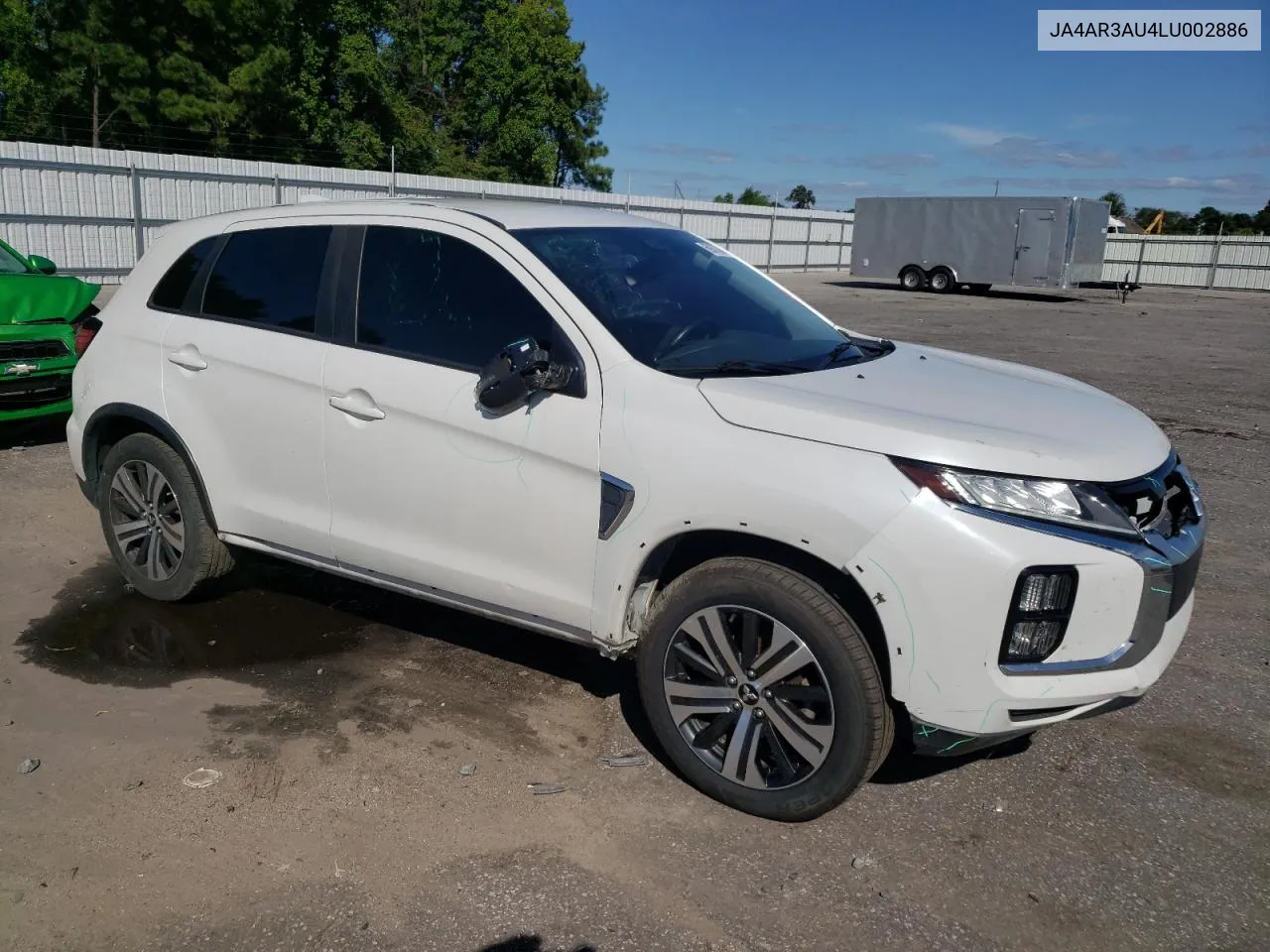 2020 Mitsubishi Outlander Sport Es VIN: JA4AR3AU4LU002886 Lot: 69873664