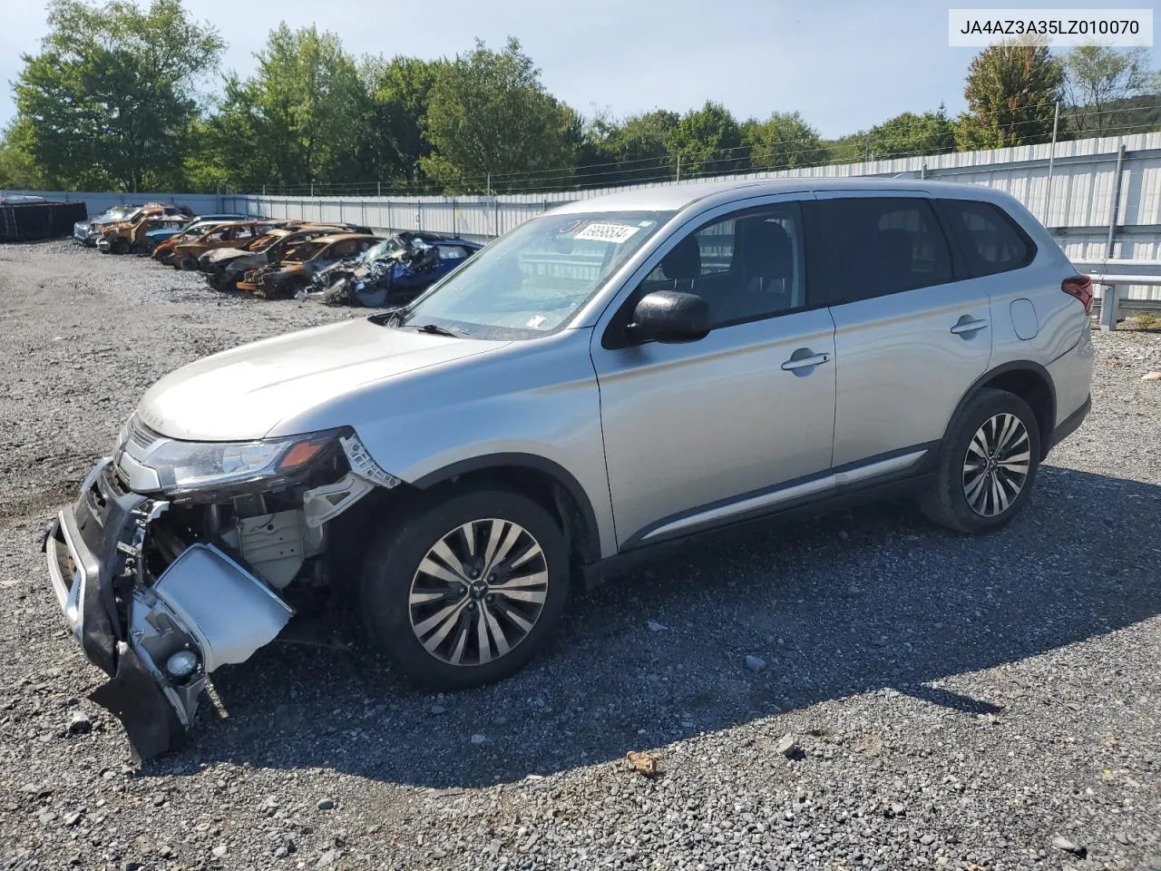 2020 Mitsubishi Outlander Se VIN: JA4AZ3A35LZ010070 Lot: 69898534