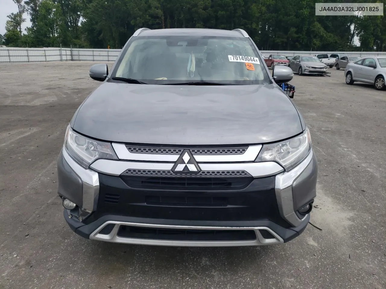 2020 Mitsubishi Outlander Se VIN: JA4AD3A32LJ001825 Lot: 70149044