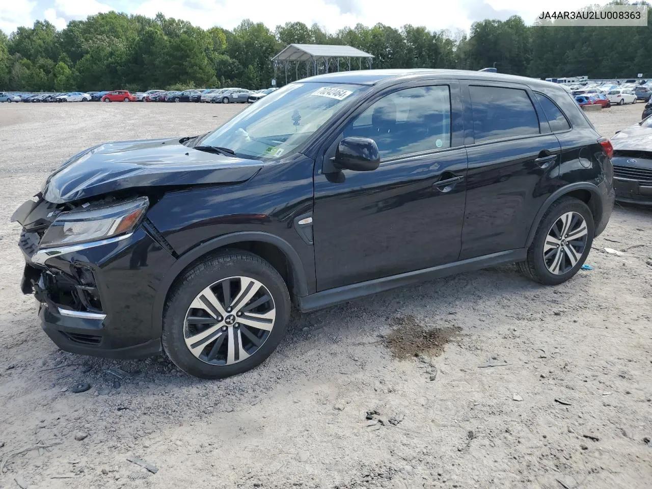 2020 Mitsubishi Outlander Sport Es VIN: JA4AR3AU2LU008363 Lot: 70242464