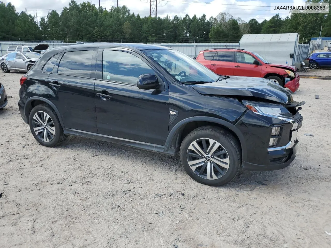 2020 Mitsubishi Outlander Sport Es VIN: JA4AR3AU2LU008363 Lot: 70242464