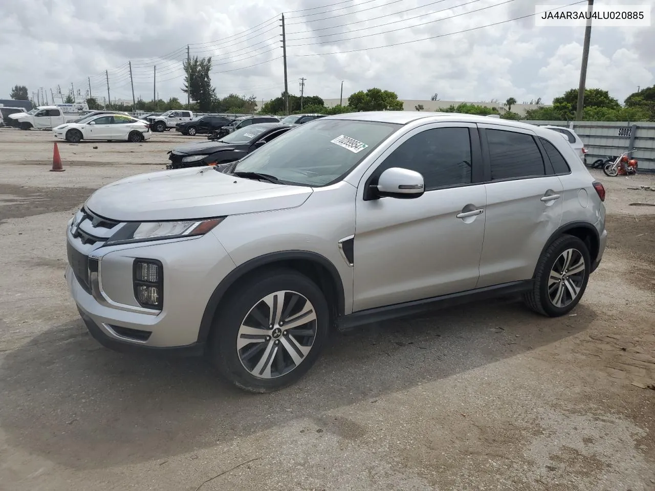 2020 Mitsubishi Outlander Sport Es VIN: JA4AR3AU4LU020885 Lot: 70289954