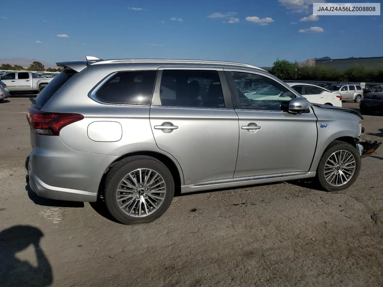 2020 Mitsubishi Outlander Sel VIN: JA4J24A56LZ008808 Lot: 70315284