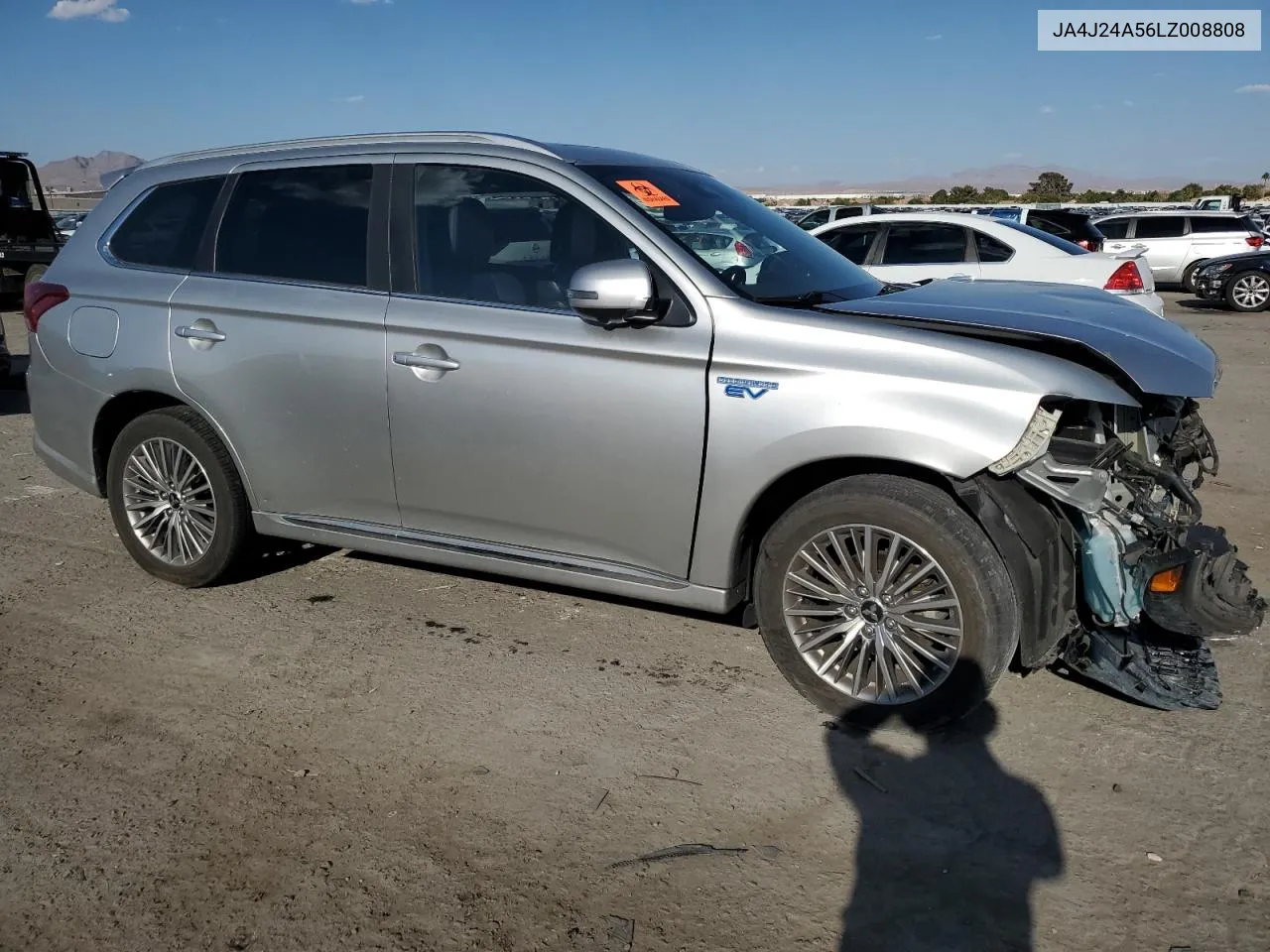 2020 Mitsubishi Outlander Sel VIN: JA4J24A56LZ008808 Lot: 70315284