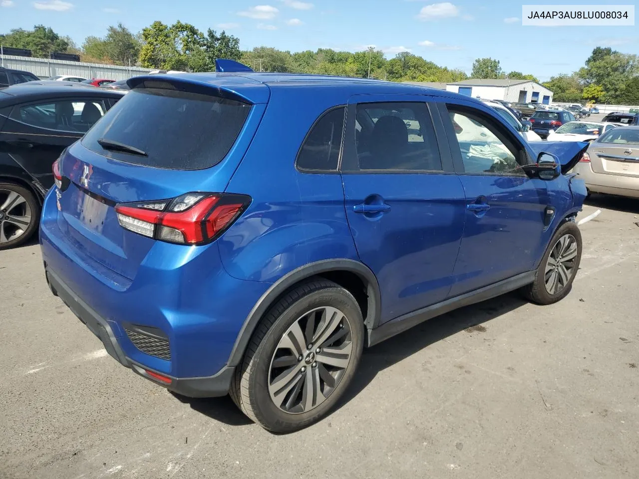 JA4AP3AU8LU008034 2020 Mitsubishi Outlander Sport Es