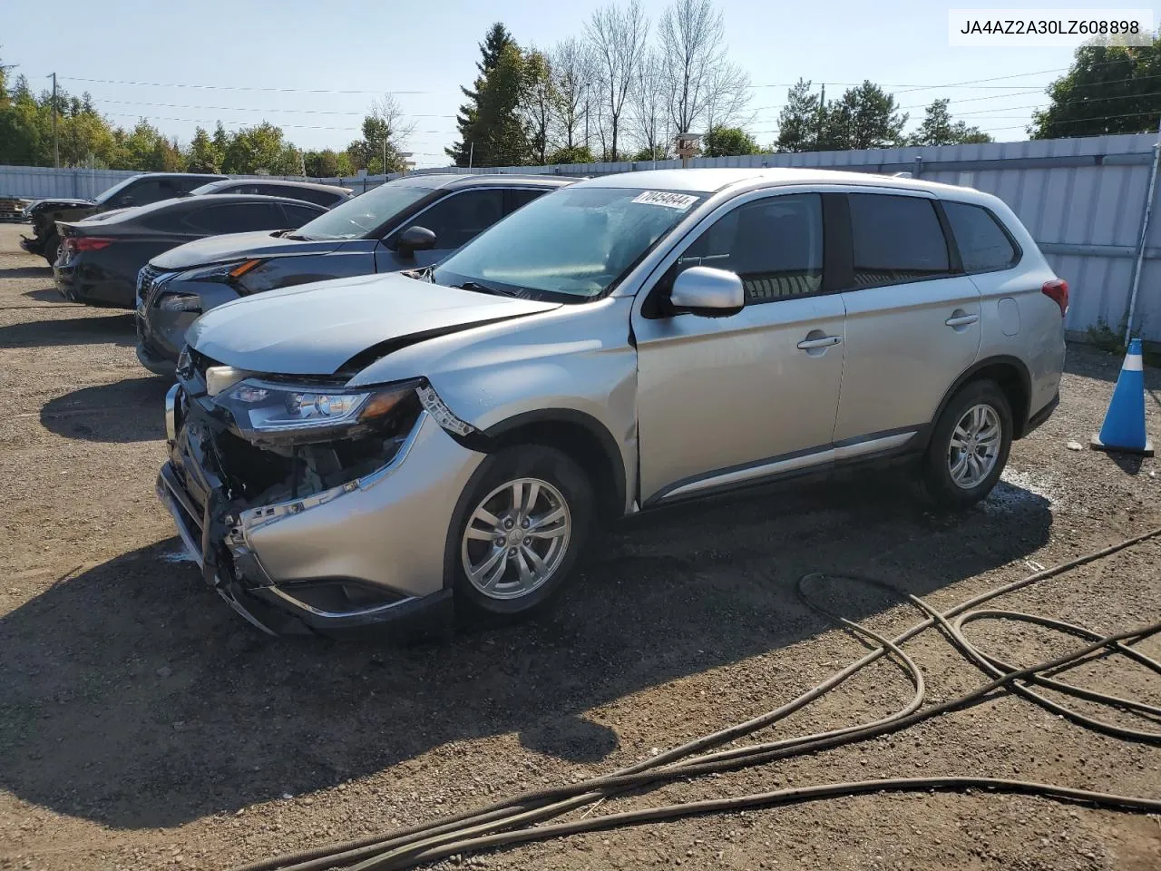 2020 Mitsubishi Outlander Es VIN: JA4AZ2A30LZ608898 Lot: 70454644