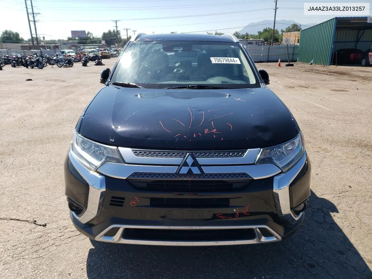 JA4AZ3A33LZ013257 2020 Mitsubishi Outlander Se