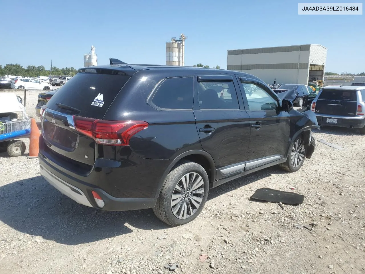 2020 Mitsubishi Outlander Se VIN: JA4AD3A39LZ016484 Lot: 70700174