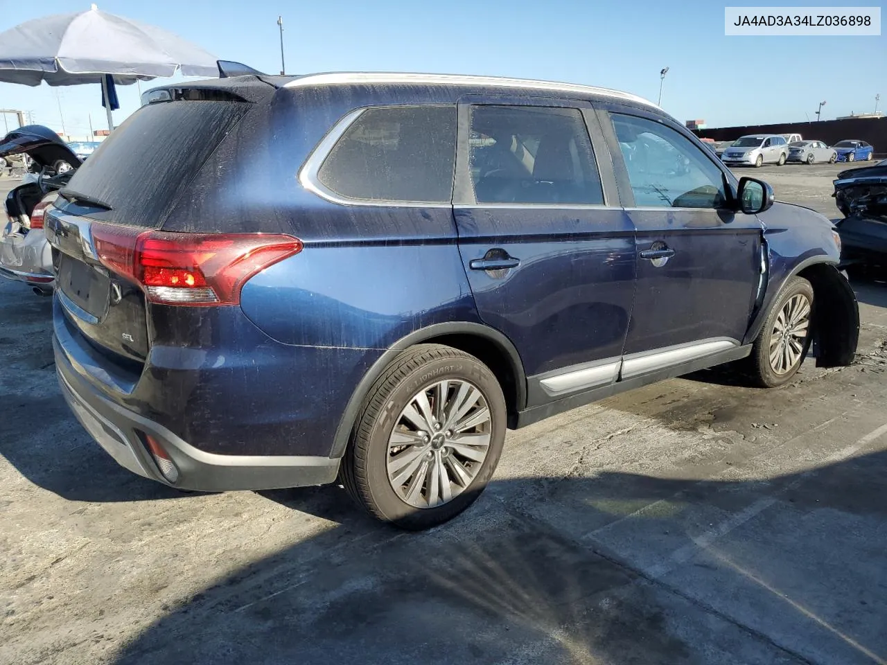 JA4AD3A34LZ036898 2020 Mitsubishi Outlander Se