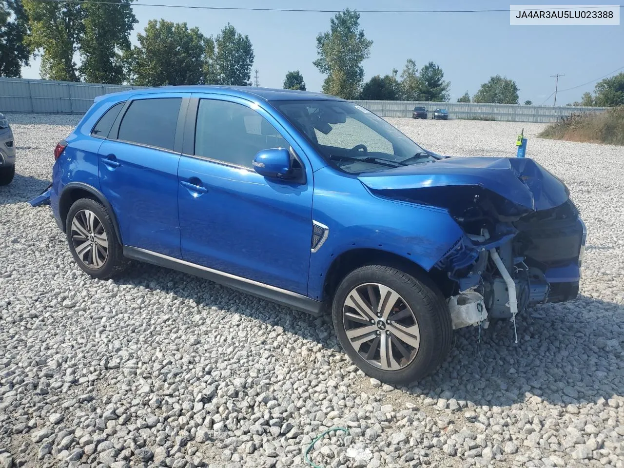 2020 Mitsubishi Outlander Sport Es VIN: JA4AR3AU5LU023388 Lot: 70778054