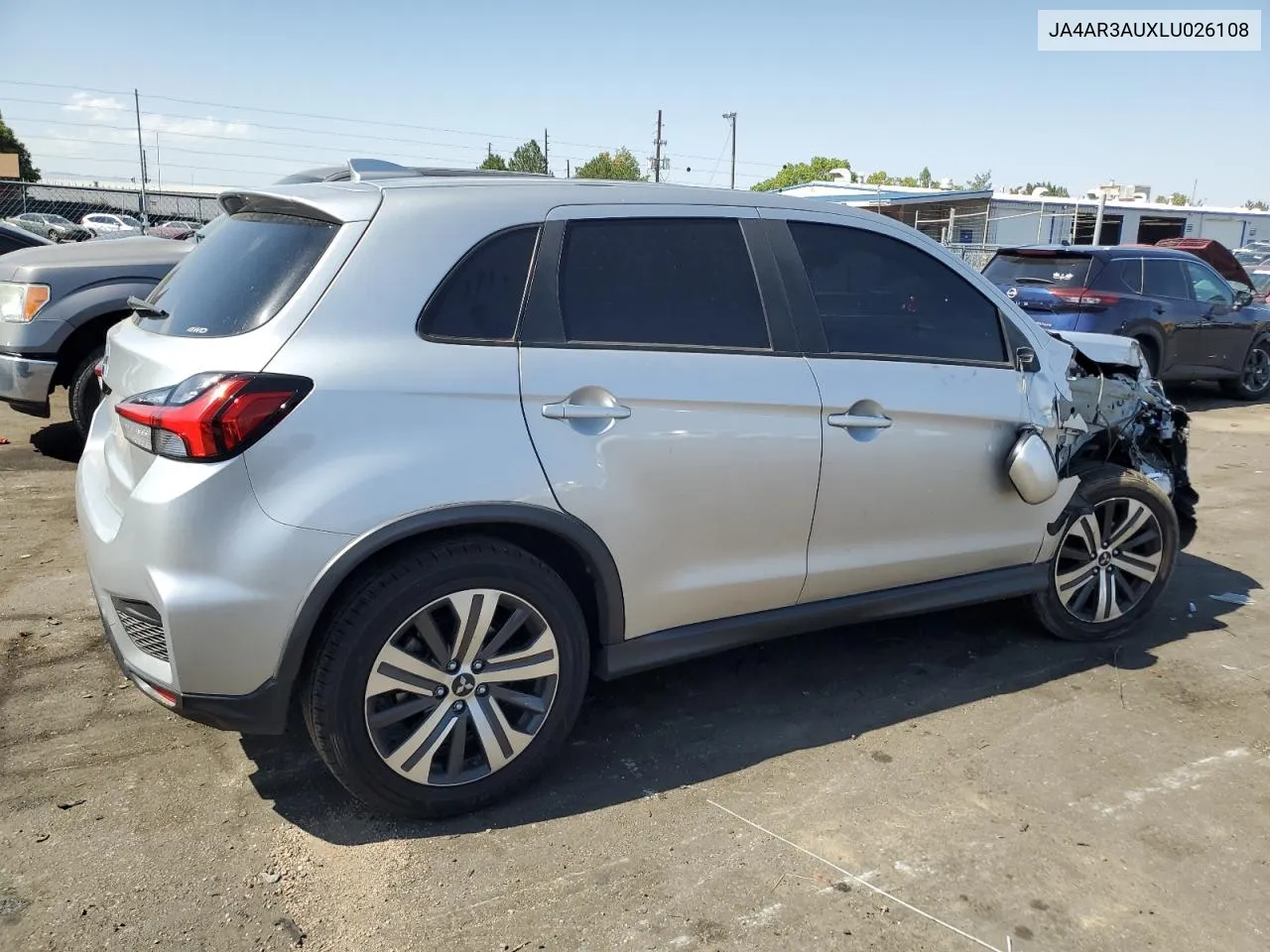 2020 Mitsubishi Outlander Sport Es VIN: JA4AR3AUXLU026108 Lot: 70813794