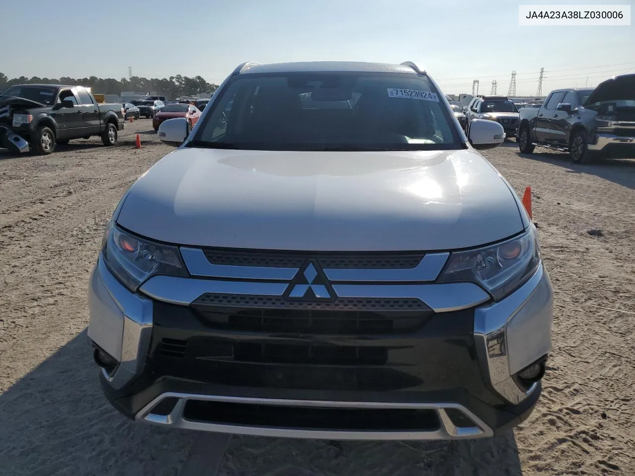 2020 Mitsubishi Outlander VIN: JA4A23A38LZ030006 Lot: 71523924