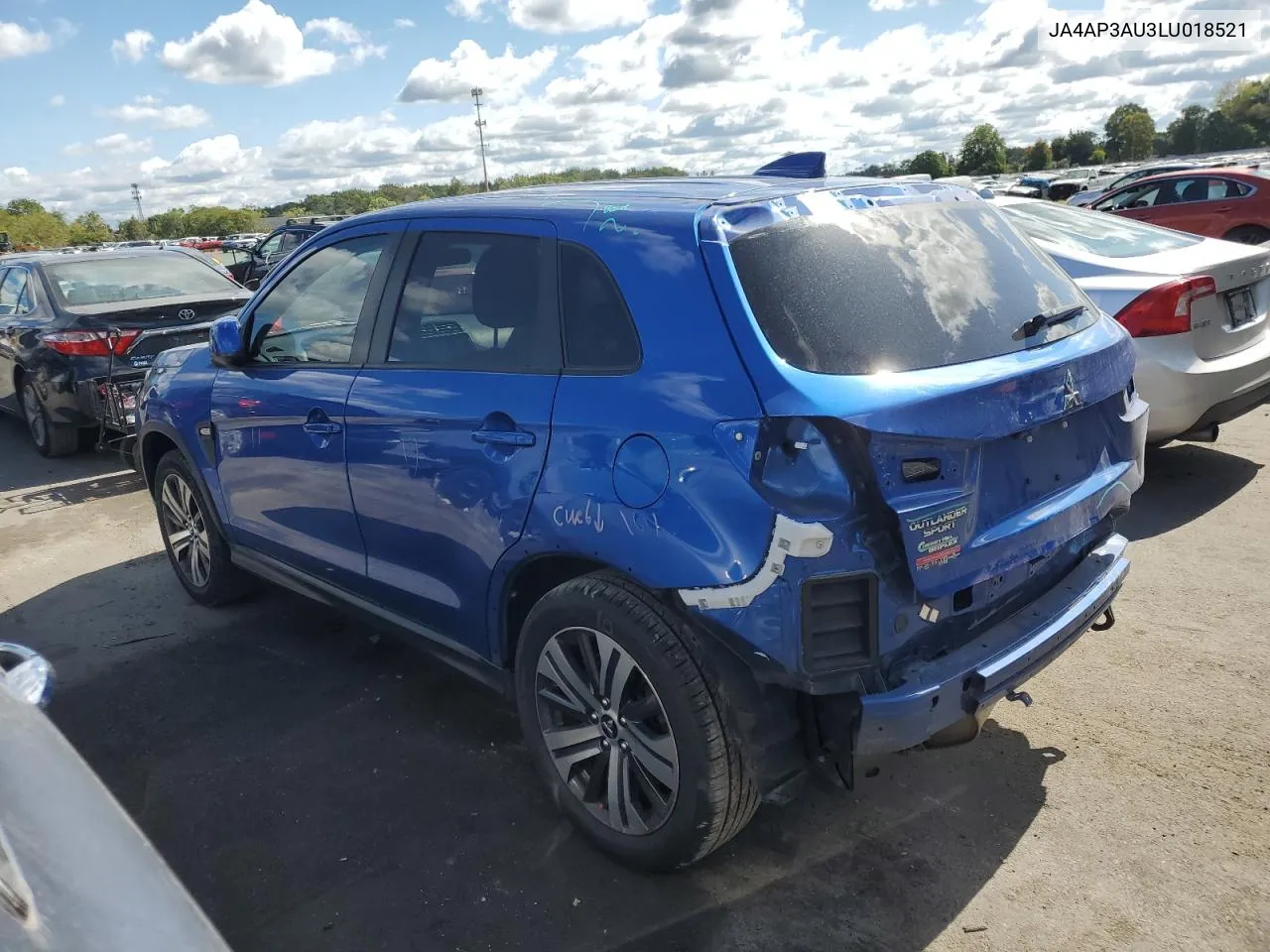 JA4AP3AU3LU018521 2020 Mitsubishi Outlander Sport Es