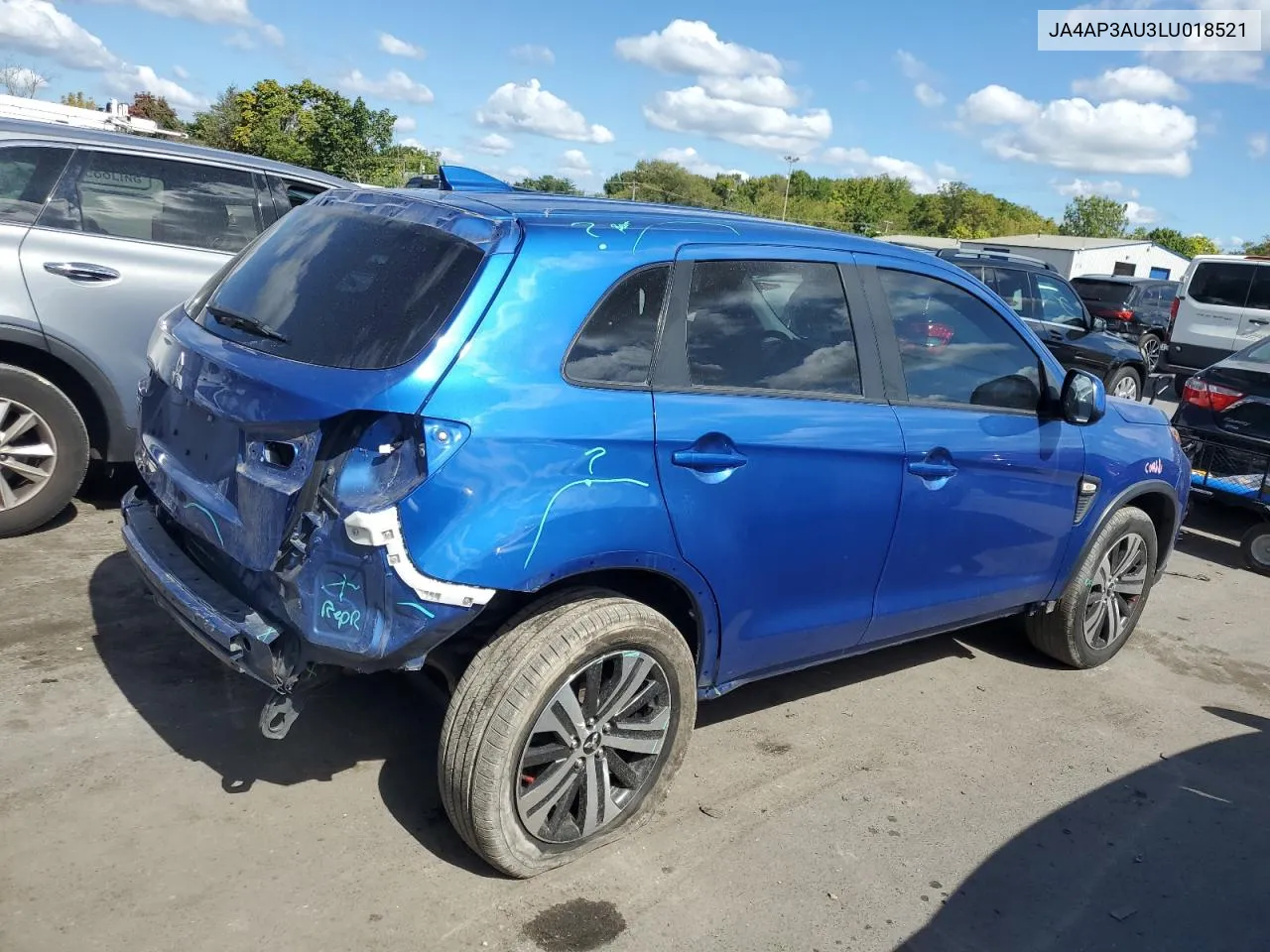 JA4AP3AU3LU018521 2020 Mitsubishi Outlander Sport Es