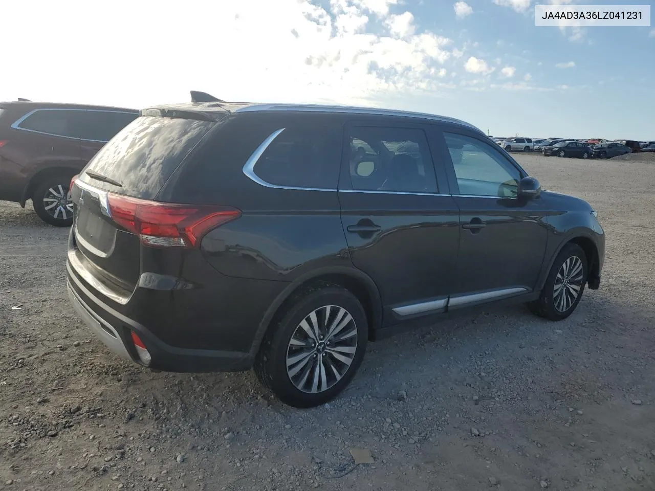 2020 Mitsubishi Outlander Se VIN: JA4AD3A36LZ041231 Lot: 71959864