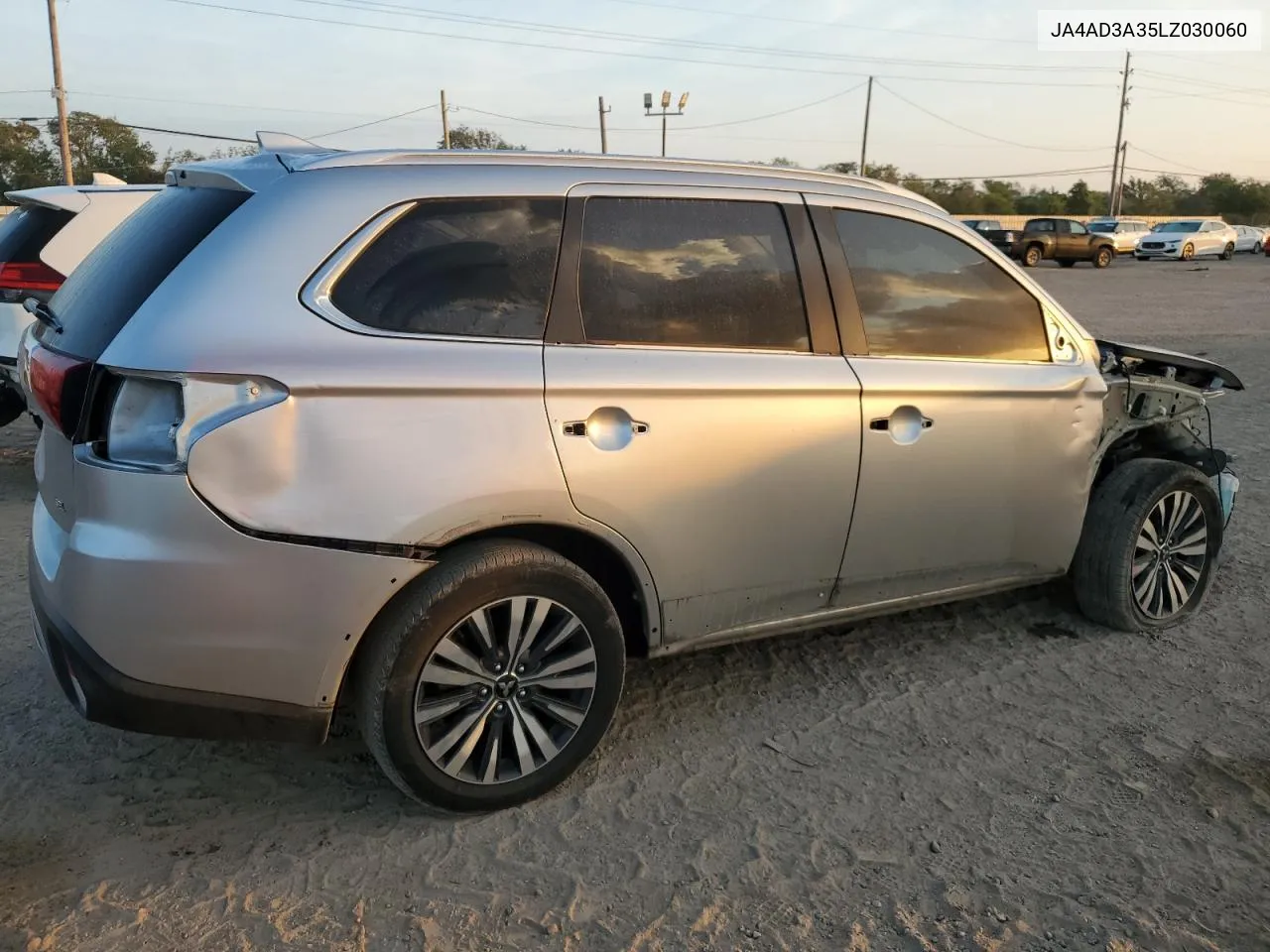 2020 Mitsubishi Outlander Se VIN: JA4AD3A35LZ030060 Lot: 72368684