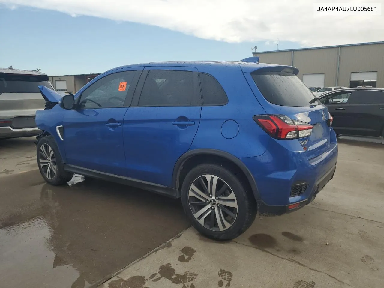 2020 Mitsubishi Outlander Sport Se VIN: JA4AP4AU7LU005681 Lot: 72577204