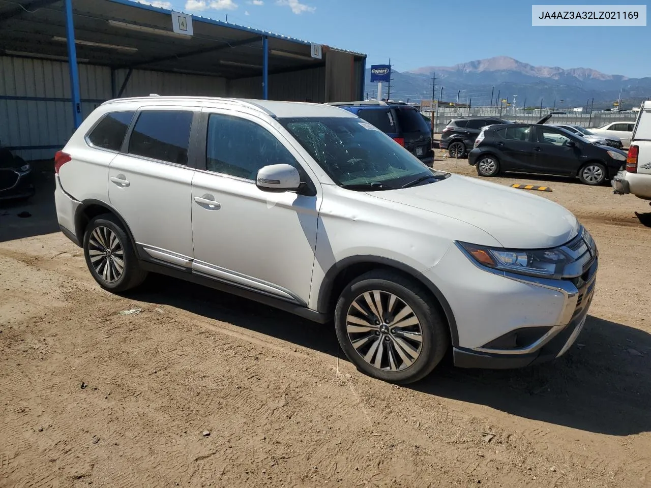 2020 Mitsubishi Outlander Se VIN: JA4AZ3A32LZ021169 Lot: 72626994