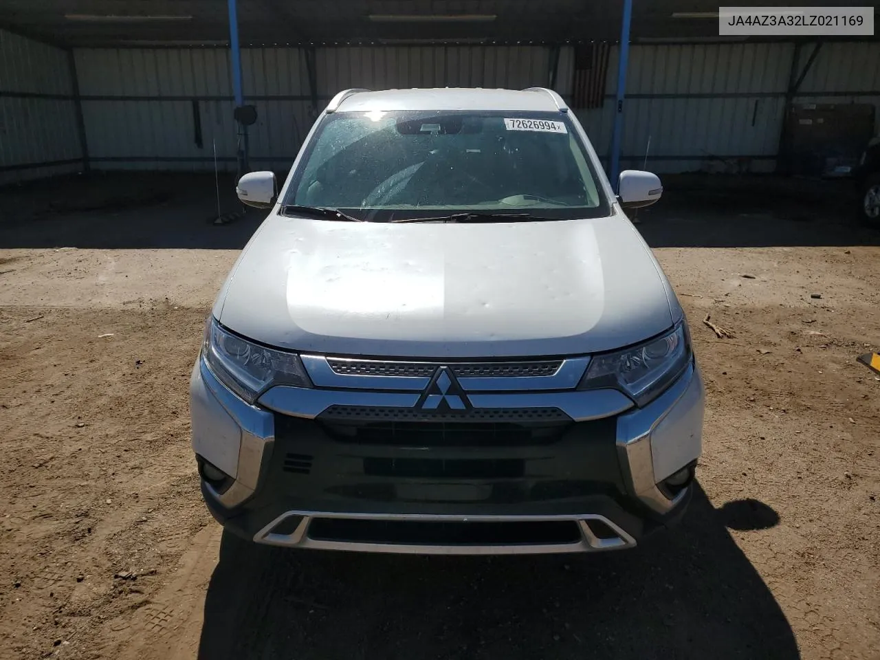 2020 Mitsubishi Outlander Se VIN: JA4AZ3A32LZ021169 Lot: 72626994