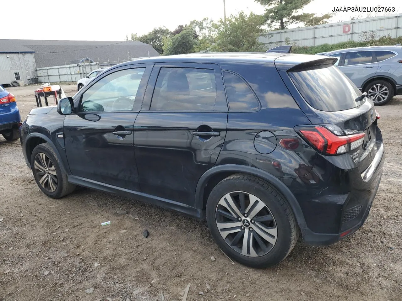 2020 Mitsubishi Outlander Sport Es VIN: JA4AP3AU2LU027663 Lot: 72643534