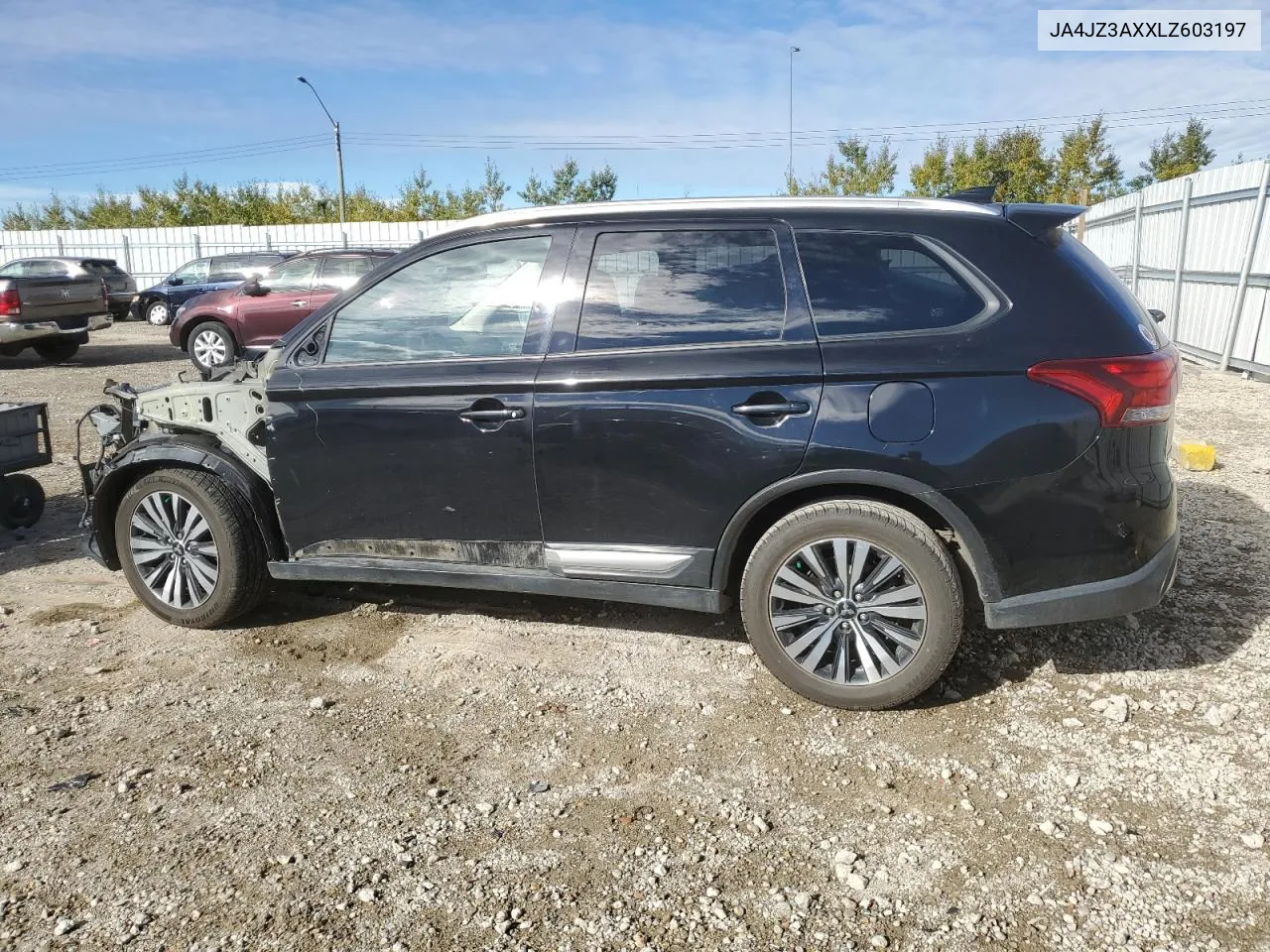 2020 Mitsubishi Outlander Se VIN: JA4JZ3AXXLZ603197 Lot: 72782784