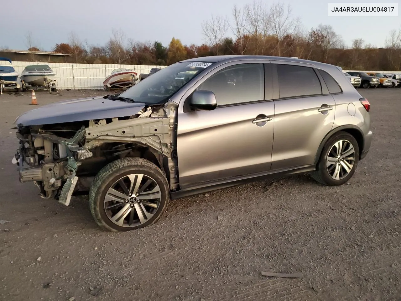 2020 Mitsubishi Outlander Sport Es VIN: JA4AR3AU6LU004817 Lot: 73130214