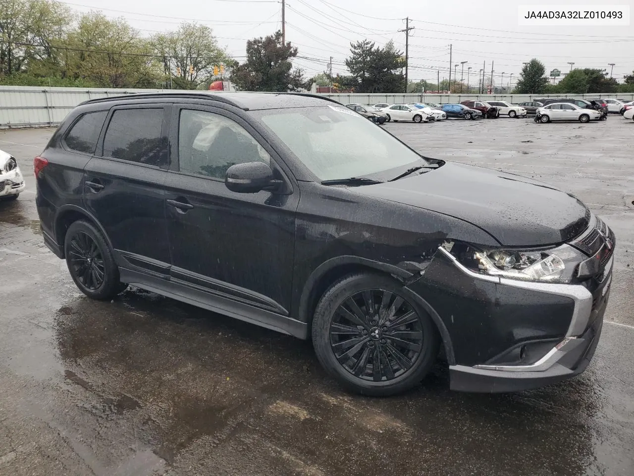 2020 Mitsubishi Outlander Se VIN: JA4AD3A32LZ010493 Lot: 73181624