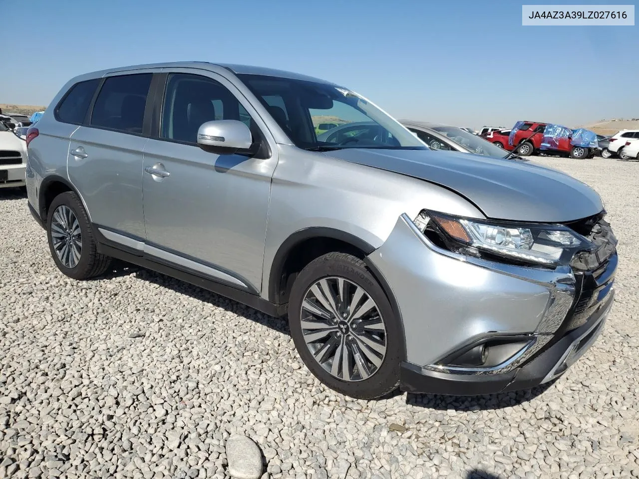 2020 Mitsubishi Outlander Se VIN: JA4AZ3A39LZ027616 Lot: 73421784