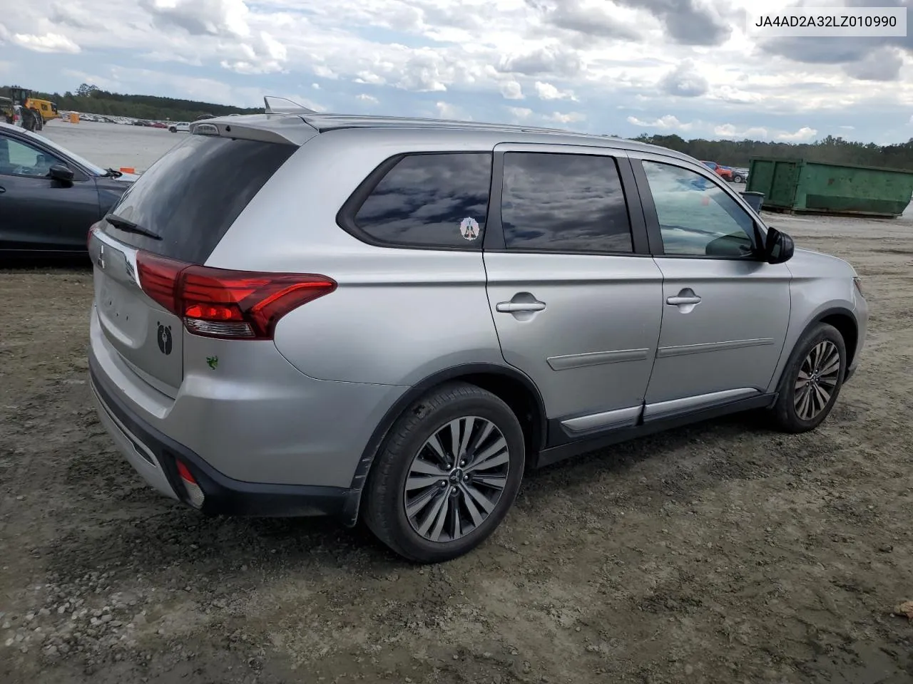 2020 Mitsubishi Outlander Es VIN: JA4AD2A32LZ010990 Lot: 73464454