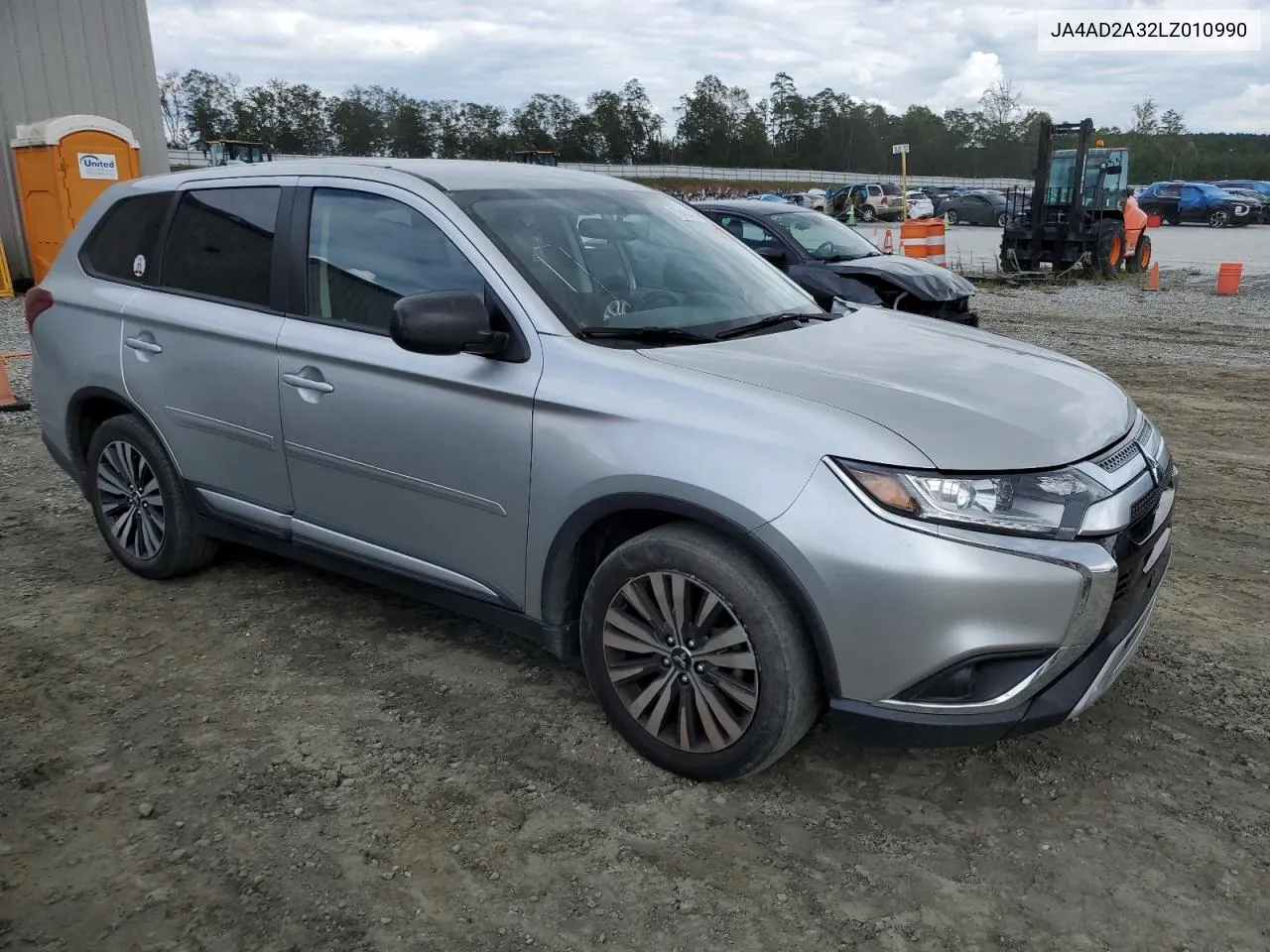 2020 Mitsubishi Outlander Es VIN: JA4AD2A32LZ010990 Lot: 73464454