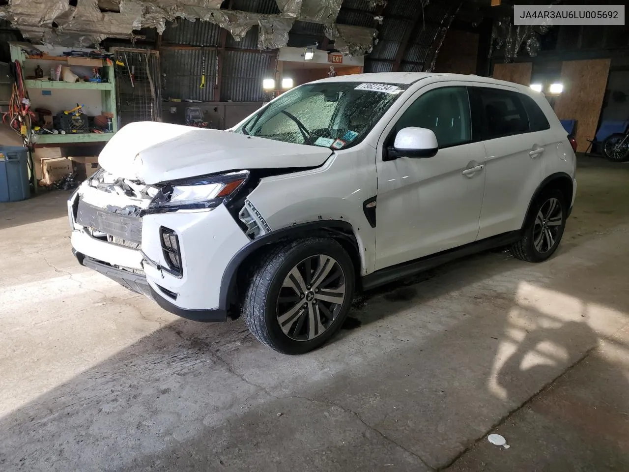 2020 Mitsubishi Outlander Sport Es VIN: JA4AR3AU6LU005692 Lot: 73627234