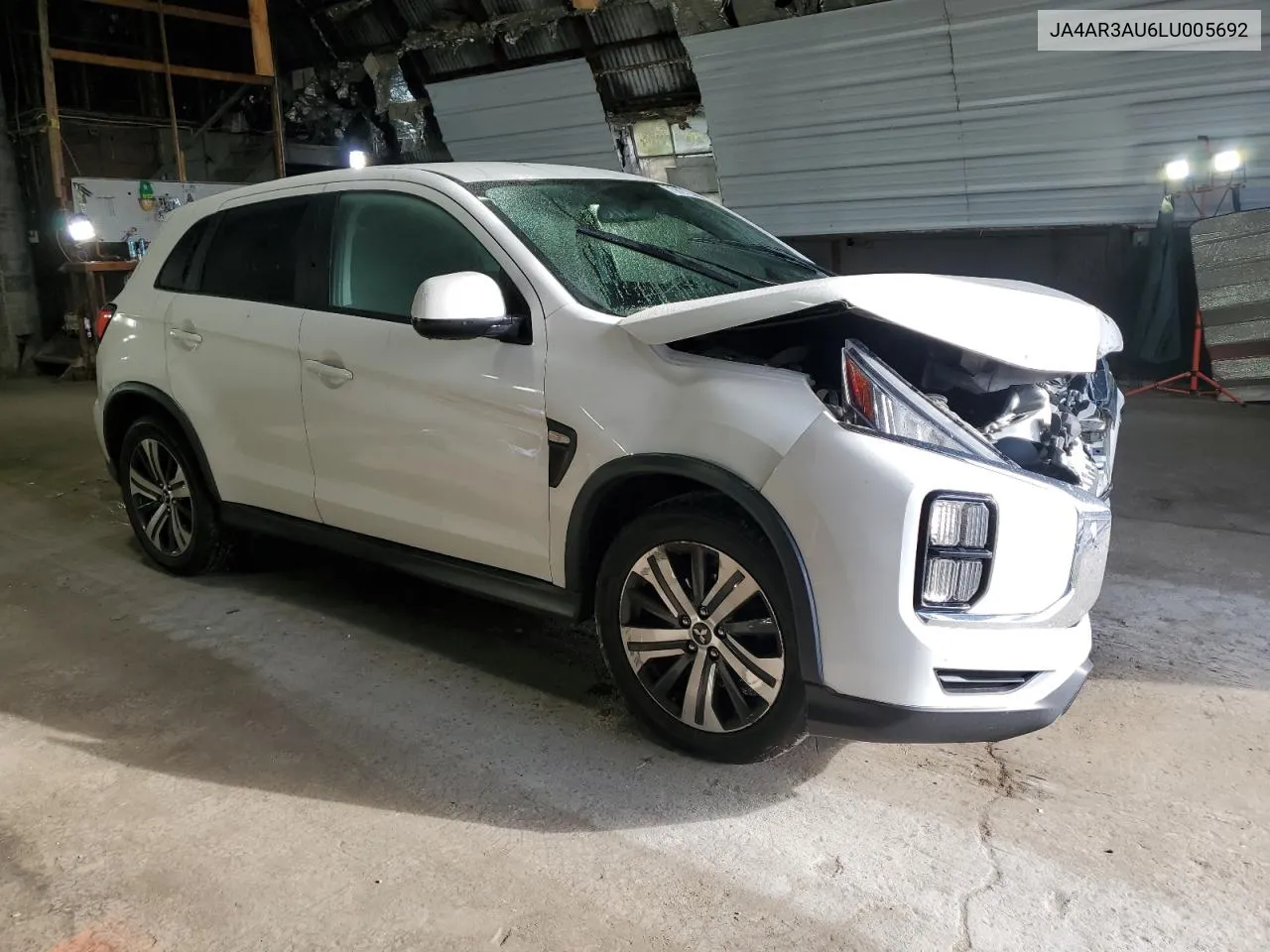 2020 Mitsubishi Outlander Sport Es VIN: JA4AR3AU6LU005692 Lot: 73627234